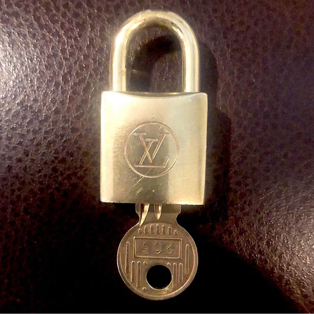 VINTAGE LV #205 Lock & Key Set - LOUIS VUITTON